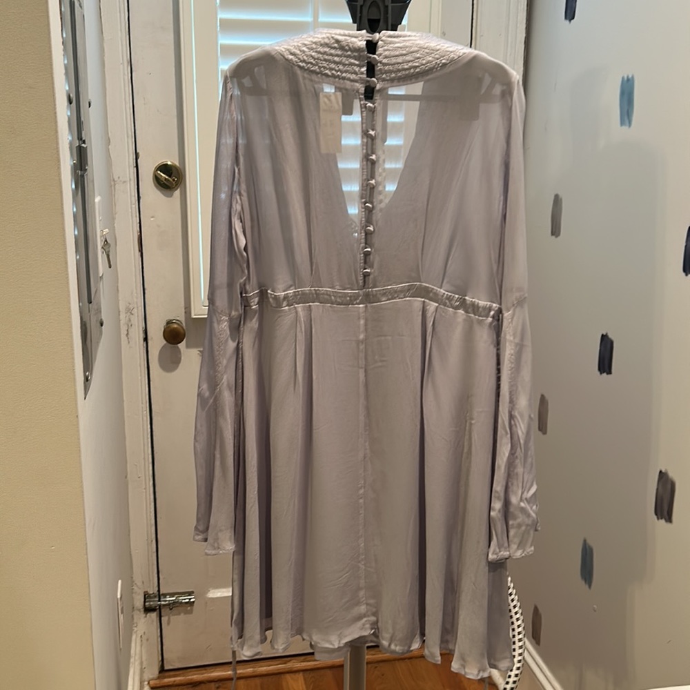 Anthropologie Ghost London Bell Sleeve Cottagecore Dress - SP - Picture 3 of 8